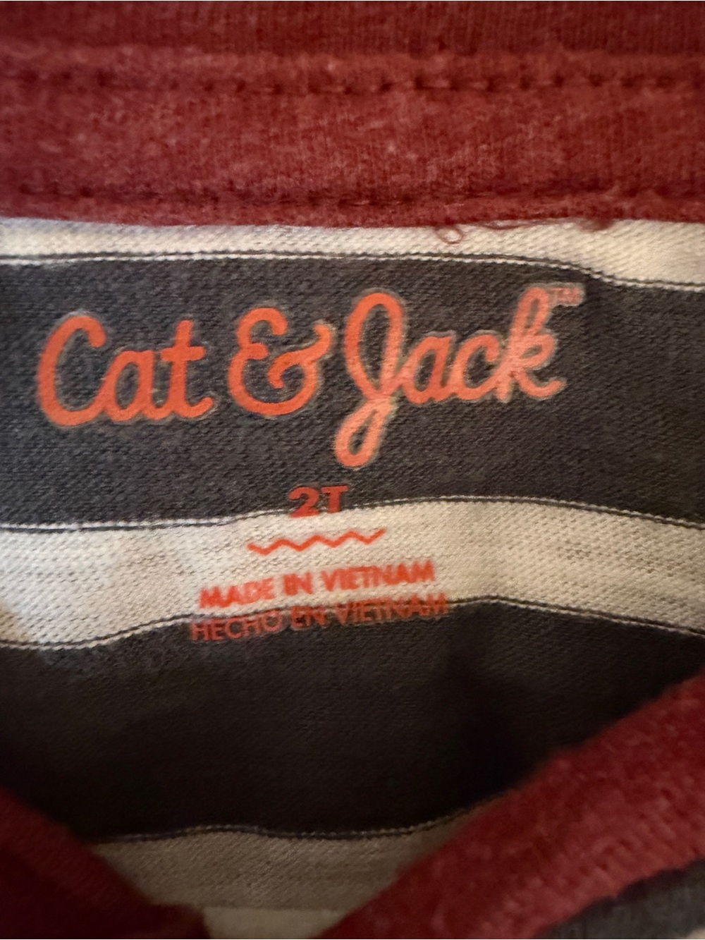 Lot of 3 Toddler Boys 2T Shirt Bundle Cat & Jack Long Sleeve Tops Sweatshirts - Picture 4 of 10